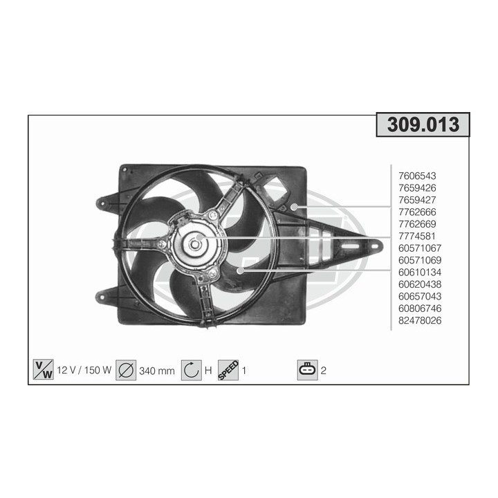 309013  ALFA ROMEO 145 I / II 1.4-1.6-1.8-2.0 T.S.