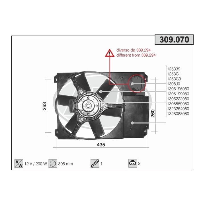 309070  CITROEN Jumper I 2.0 -1.9 D/TD-2.0 JTD-2.5 D/TD-2.