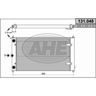 131048  RAD VOLKSWAGEN Polo III 1.4 D M