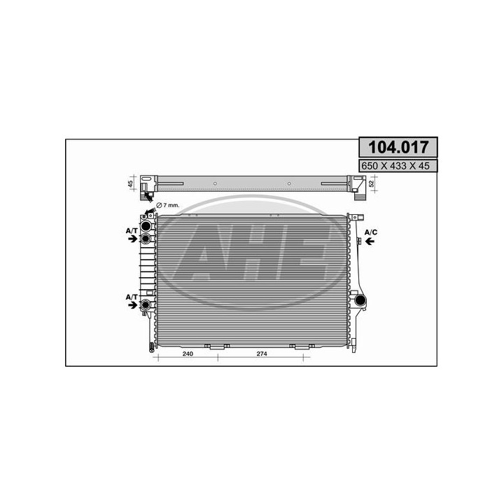 104017  BMW 524 TD - 530 - 540 (E34)