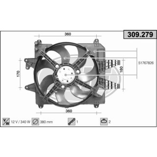 309279  FIAT Multipla 1.9 JTD 01.04-