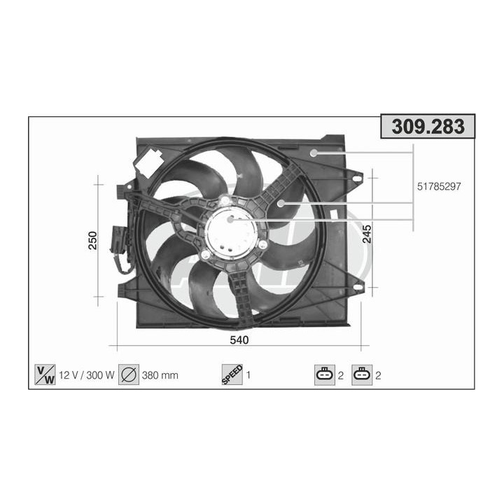 309283  FIAT 500 1.4 16V-1.3 MJT