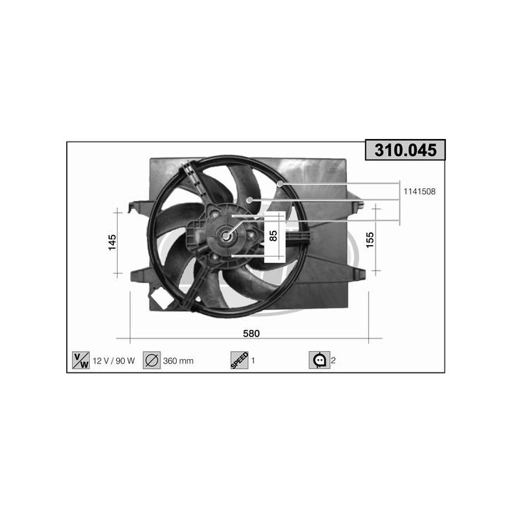 310045  FORD Fiesta V 1.4 TDCI