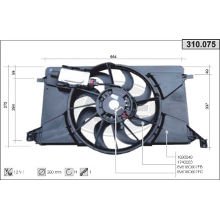 310075  FORD C-Max (DXA/CB7, DXA/CEU) 1.6 Ti  - 1.6 Flexif