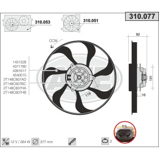 310077  FORD Transit Connect 1.8-1.8Di-TDCi-TDDi    06.02-