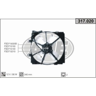 317020  MAZDA 626 2.0-2.5 98-99