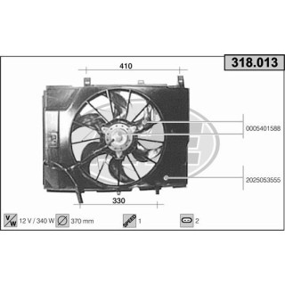 318013  MERCEDES W170 SLK 200