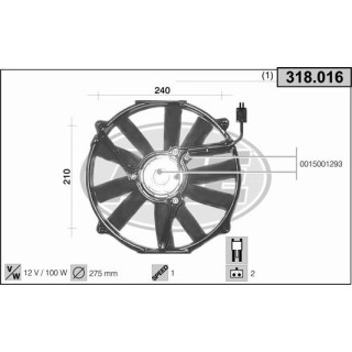 318016  MERCEDES W202 C 180-C 200-C 220- C 230-C 240-C 280-