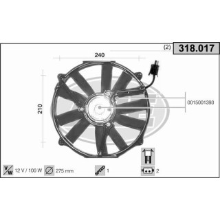 318017  MERCEDES W202 C180-200-230-240-280-200D-220D-250D/
