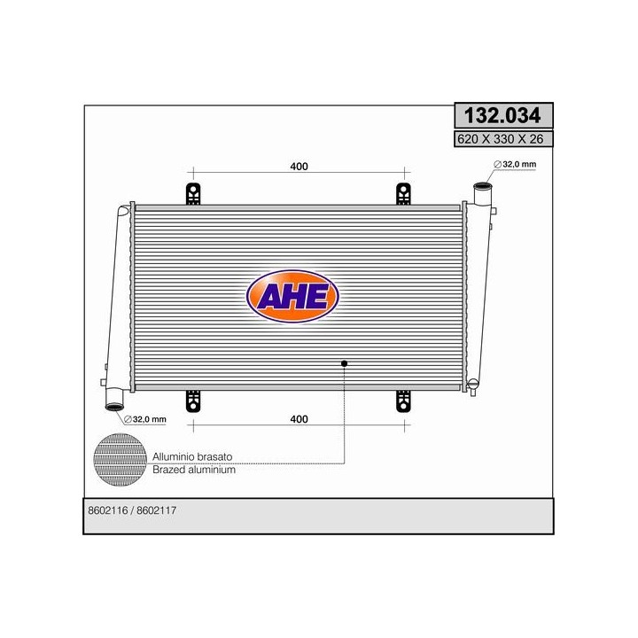 132034  VOLVO S40 / V40 1.9 i 16V Turbo / 2.0 i 16V Turbo