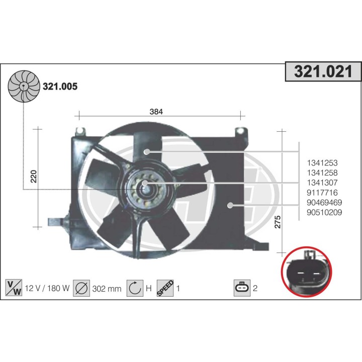 321021  OPEL Combo B 1.4 16V