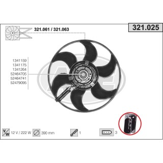 321025  OPEL Vectra B 1.6 16V-1.8 16V-2.0 16V-2.0 TDI-2.2