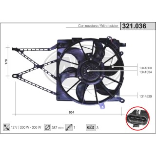 321036  OPEL Astra G 1.2 16V-1.4 16V-1.6 16V-1.8 16V
