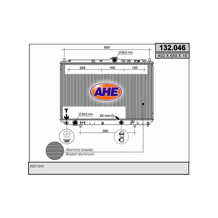 132046  VOLVO S40 / V40 1.6 i/1.8/2.0 16V