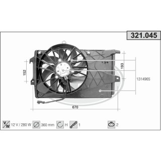 321045  OPEL Meriva 1.4 16V