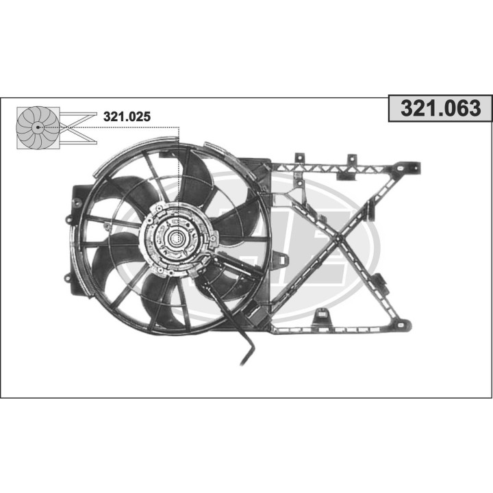 321063  OPEL Vectra B 2.0 DI/TDI 16V-2.2 DTI 16V