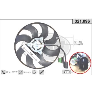 321096  OPEL Corsa C (F08, F68) / Tigra TwinTop 1.3 CDTi -