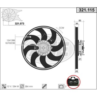 321115  OPEL Corsa D 1.3 CDTi 70/90cv +AC  06-