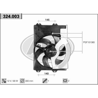 324003  ROVER 25 1.1-1.4-1.6