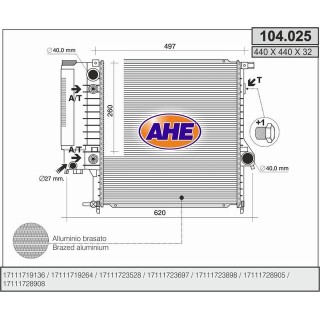 104025  BMW 316 - 318 - 320 - 325 - 328 (E30)