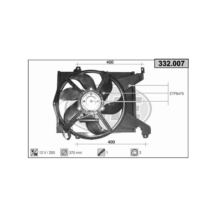 332007  VOLVO S40 / V40 1.9 D