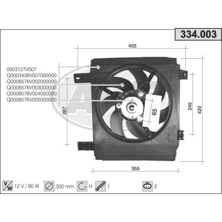 334003  MCC Smart Fortwo 0.6-0.8 CDI