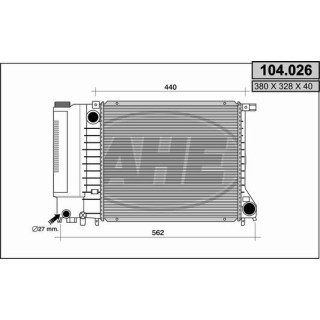 104026  BMW 316 - 318 (E30)
