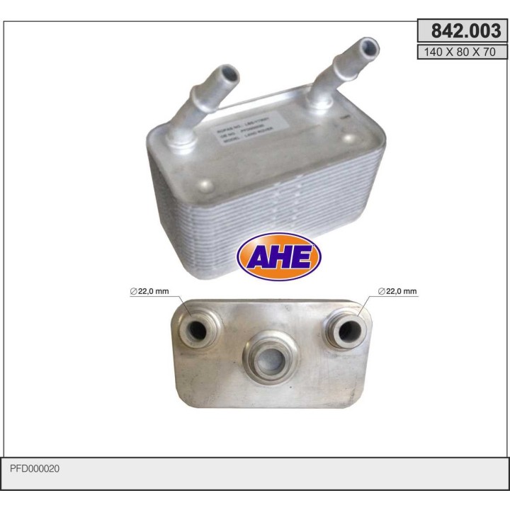 842003  Oilcooler Range Rover III 4.4 05.05-