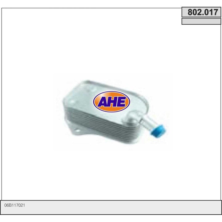 802017  Oilcooler AUDI/VW A4/A6/Passat V 2.0 09.00-