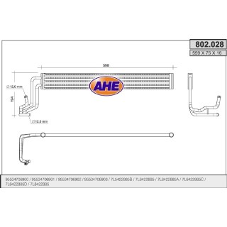 802028  Steering Oilcooler AUDI/PORSCHE/VW Q7/Cayenne 02-