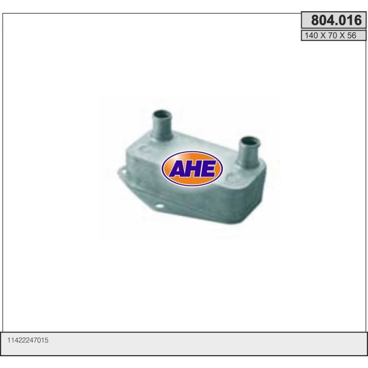 804016  Oilcooler BMW Serie 3E46 Serie 5E39 318d/320d/520d