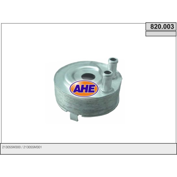 820003  OILCOOLER NISSAN ALMERA/ALMERA TINPOZ/KING CAB/ OO