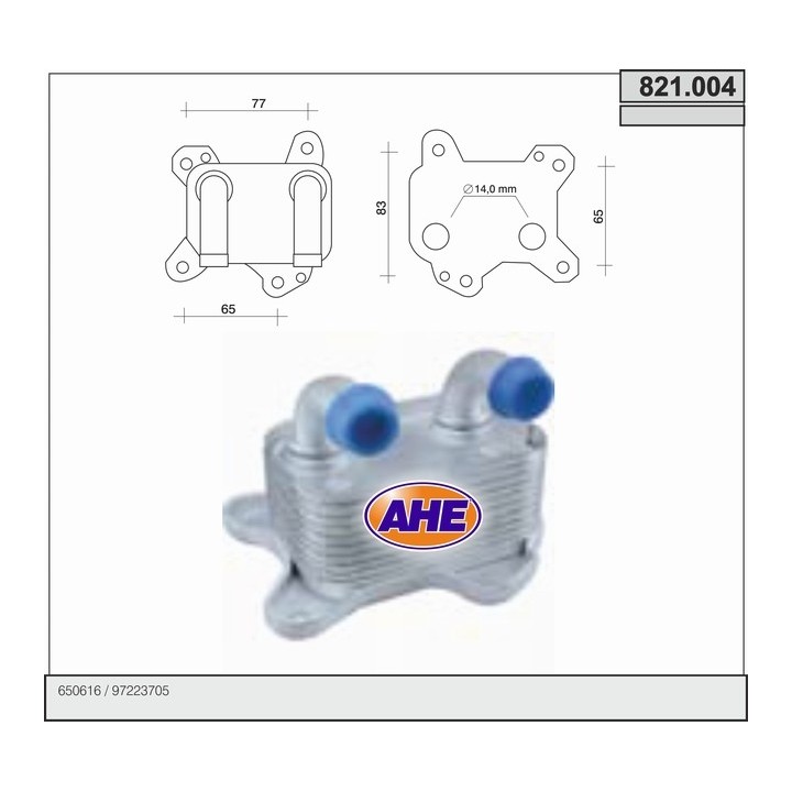 821004  OPEL Combo C / Corsa C (F08, F68) / Astra G (F48_,