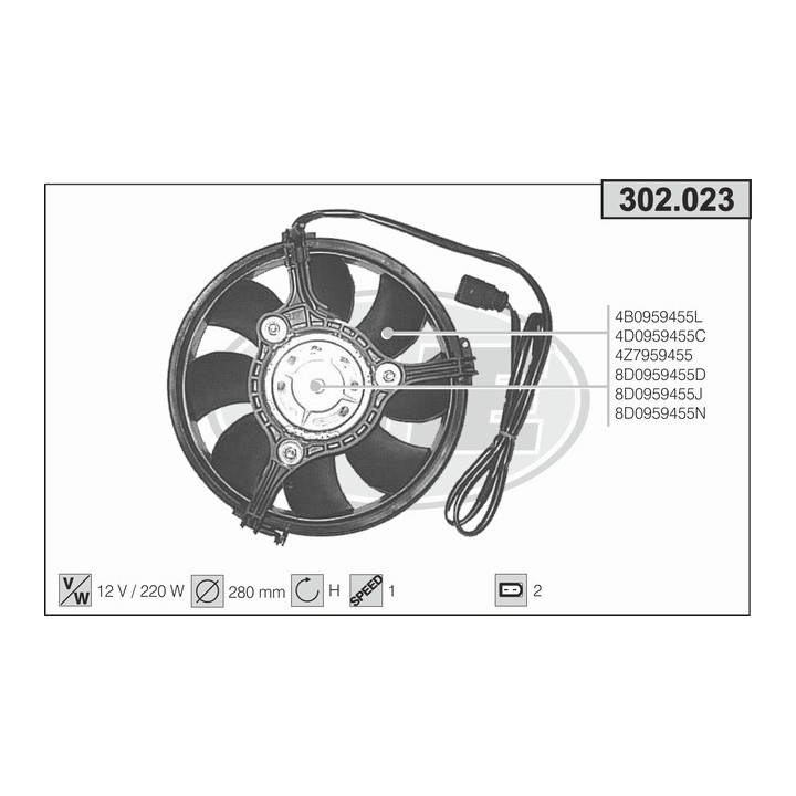 302023  AUDI A4 I 1.6-1.8-2.4-2.6-1.9 TDI-2.5 TDI