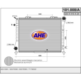 101008/A  ALFA ROMEO 164 I 2.0 Turbo I.E.-3.0-2.5 Turbodiese