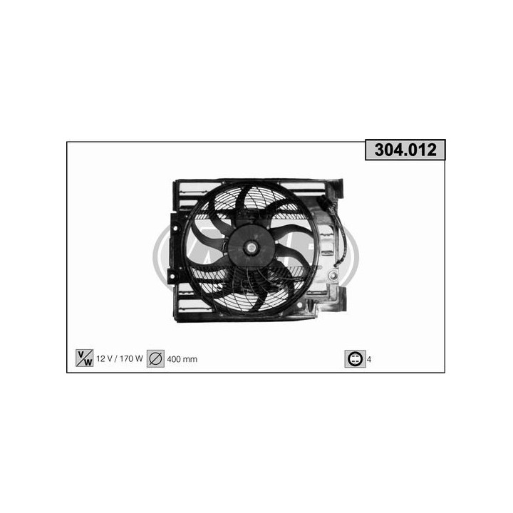 304012  FAN   BMW SERIE 5 E39 520 i-523i-528i-525 TDS   M