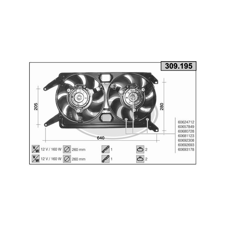 309195  ALFA ROMEO 147 GT 3.2 V6 24V 01.04-