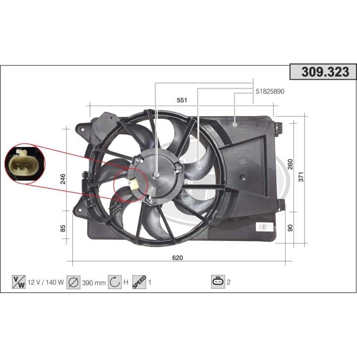 309323  ALFA ROMEO MiTo (955) 1.4   AT/MT  +/-AC   08-