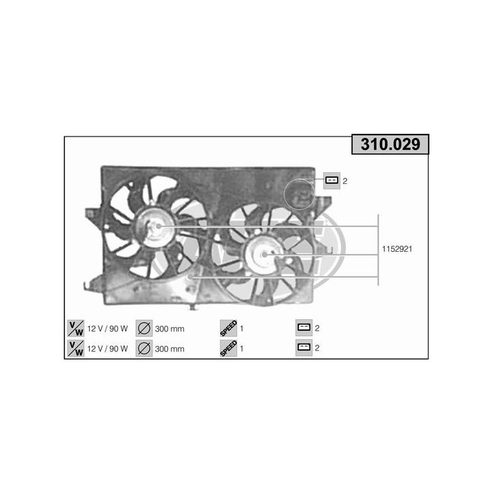 310029  FORD Mondeo I 1.6 16V- 1.8 16V-2.0 16V- 2.5 V6