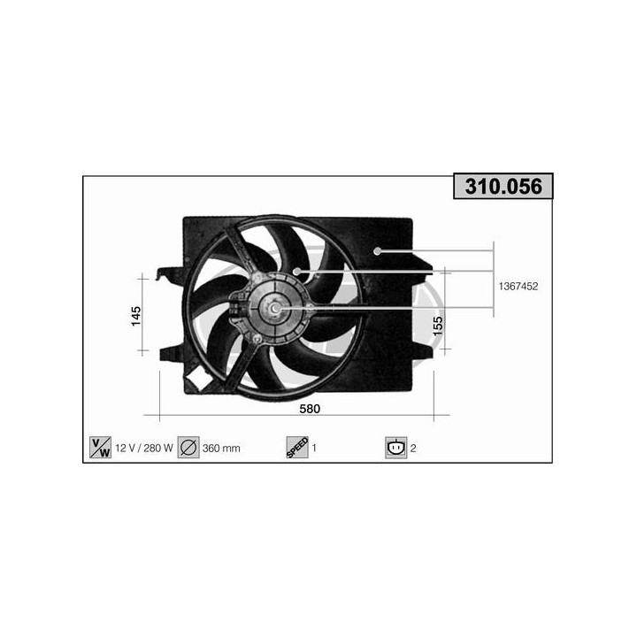 310056  FORD Fiesta V 1.6 TDCI