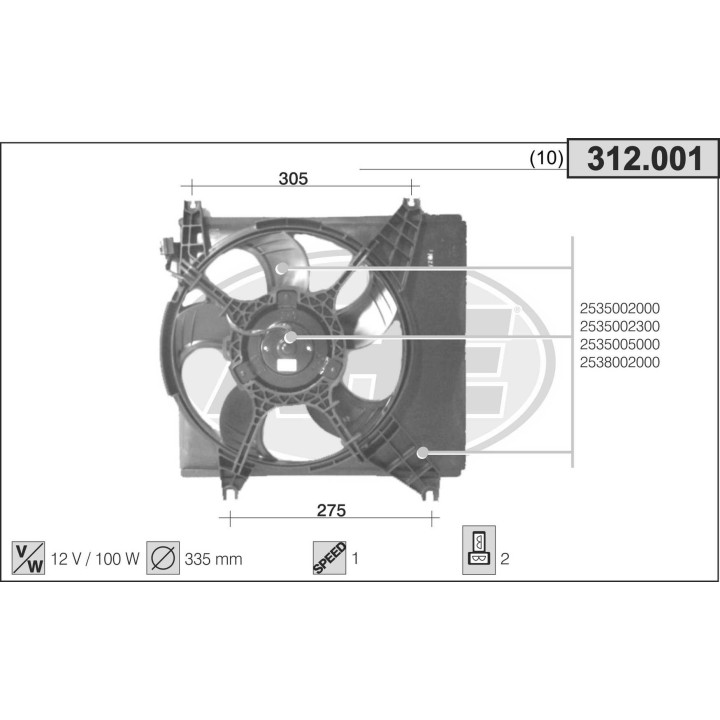 312001  HYUNDAI Atos 1.0 12V