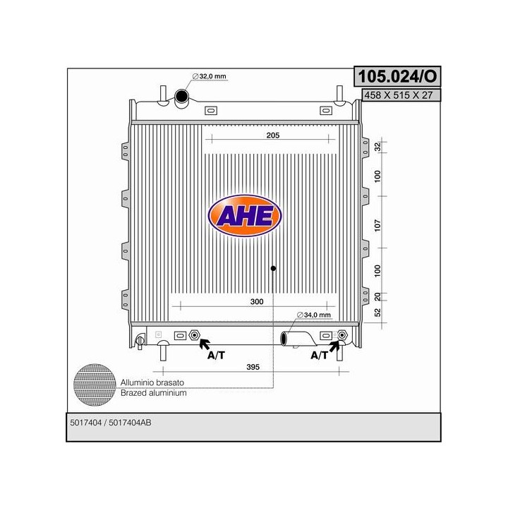 105024/O  CHRYSLER PT Cruiser 2.0 - 2.4 16V