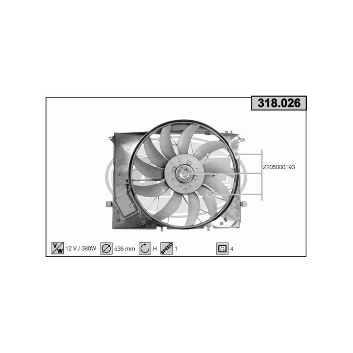 318026  MERCEDES W220 S 280