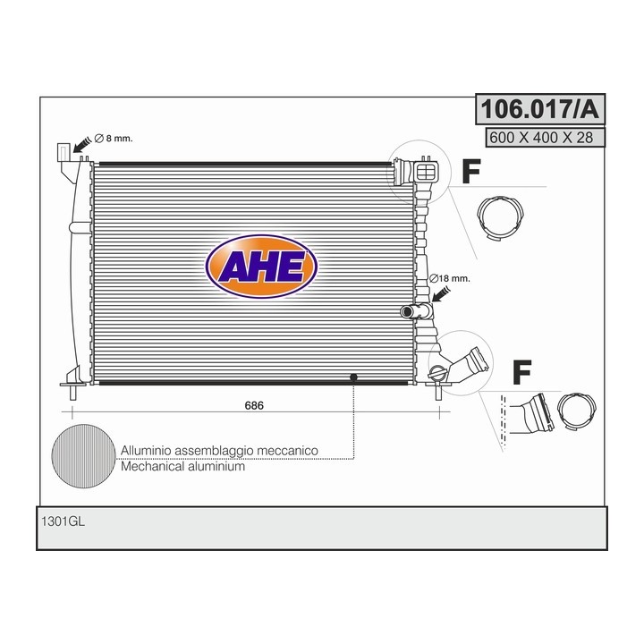 106017/A  CITROEN Xantia 1.9/2.1 Turbodiesel