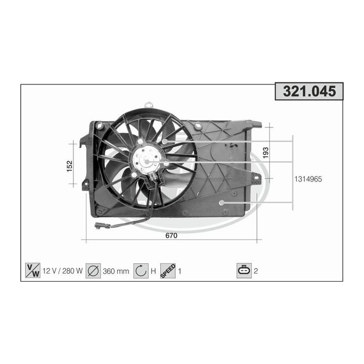 321045  OPEL Meriva 1.4 16V