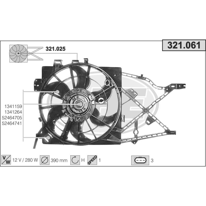 321061  OPEL Vectra B 1.6-1.8-2.0