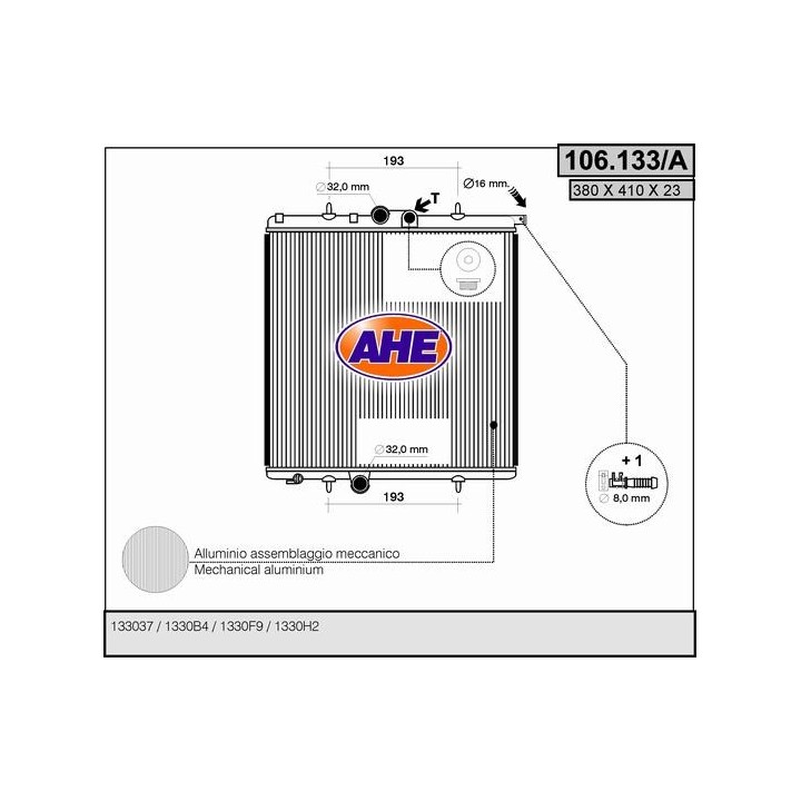 106133/A  PEUGEOT 206 1.1-1.4-1.6