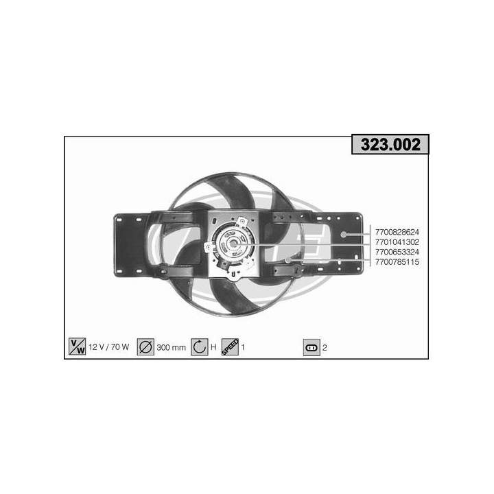 323002  RENAULT Clio I 1.1-1.2-1.4-1.7