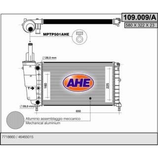 109009/A  FIAT Punto I 55-60-75-85 1.1 - 1.2