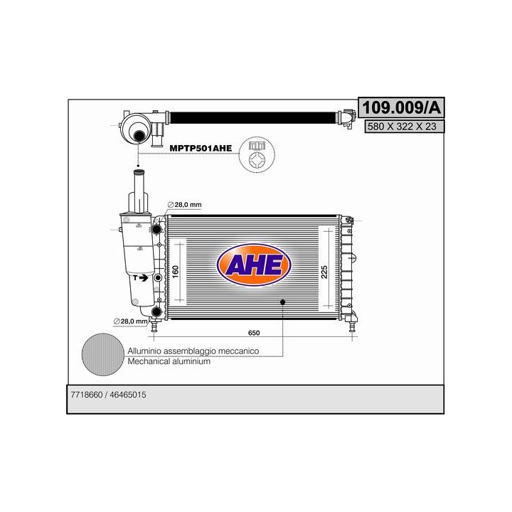 109009/A  FIAT Punto I 55-60-75-85 1.1 - 1.2